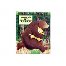 «Где мой плюшевый медведь?» мини книга-панорама на английском. Jez Alborough