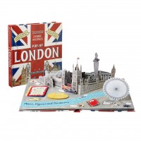 «Путешествие. Лондон» книга-панорама на английском. Дженни Майзелс