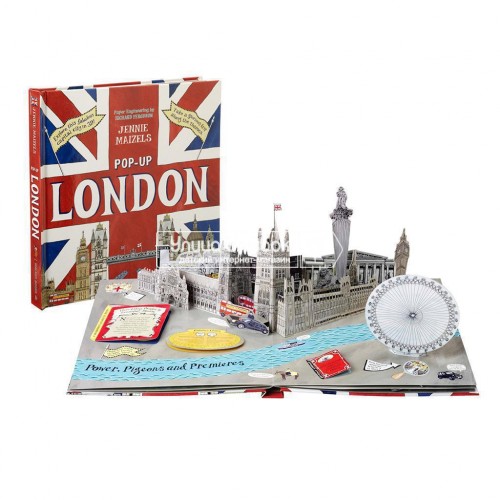 «Путешествие. Лондон» книга-панорама на английском. Дженни Майзелс