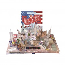 «Путешествие. Нью-Йорк» книга-панорама на английском. Дженни Майзелс