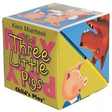 «Три поросенка» книга в кубе на английском. Кис Моербек