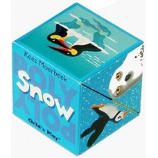«Снег и северные животные» книга в кубе на английском. Кис Моербек