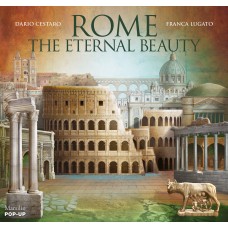 «Рим. Вечно прекрасный город» книга-панорама на английском. Франк Лугато,Дарио Сестаро