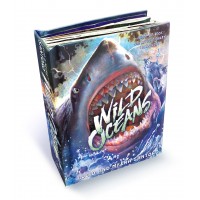 «Дикие океаны» книга-панорама на английском. Луцио Санторо, Меера Санторо