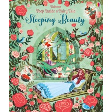 «Спящая красавица. Окно в сказку» книга с окошками (створками) на английском. Анна Милборн,Карл Джеймс Маунтфорд