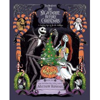 «Кошмар перед Рождеством» книга-панорама на английском. Меттью Рейнхарт