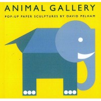 «Галерея животных» книга-панорама на английском. Дэвид Пелхэм