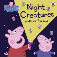 «Свинка Пеппа и ночные существа» книга с откидной крышкой на английском.