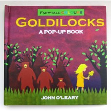 «Златовласка и три медведя. Изучаем цвета, читая сказку» книга-панорама на английском. Джон О'Лири