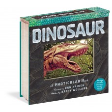 «Динозавры. 3D кадры» фотикулярная книга (с двигающимися анимациями) на английском. Кэти Воллард,Дэн Кайнен,Дэн Кайнен