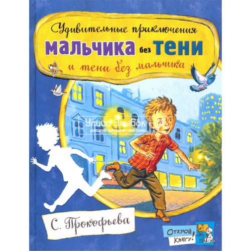 «Удивительные приключения мальчика без тени и тени без мальчика. Открой книгу!» книга на русском. Прокофьева Софья Леонидовна, Бордюг Сергей Иванович