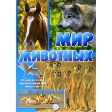 «Мир животных. Открой для себя удивительный мир животных!» книга на русском. Панафье Жан-Батист