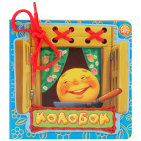 «Колобок» картонка-игрушка на русском. Шваров Виталий, Алмазова Елена